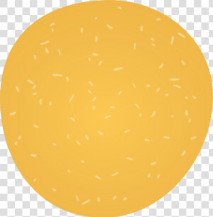 Hamburger Bun With Sesame Clip Arts   Circle  HD Png Download