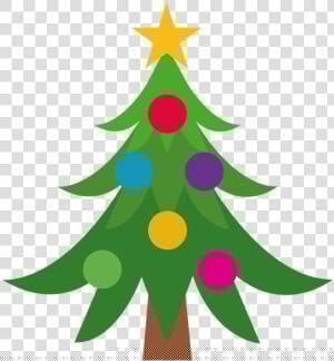 Christmas Tree Emoji Clipart   Png Download   Christmas Tree No Background  Transparent Png