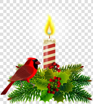 Transparent Christmas Candle Png   Santa Nostalgia Christmas Postais De Natal  Png Download