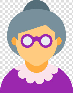 Woman Computer Old Age Icons Png Free Photo Clipart   Old Woman Icon  Transparent Png