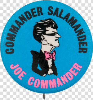 Commander Salamander Advertising Button Museum  HD Png Download