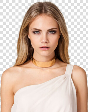 Diamond Face Shape   Cara Delevingne Beautiful Face  HD Png Download