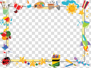 Transparent School Border Png   Border For Certificate For Kids  Png Download