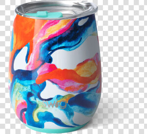 Swig Cup Colour Swirl  HD Png Download