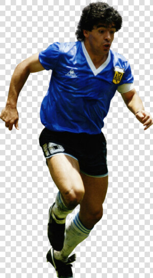 Diego Maradona render  HD Png Download
