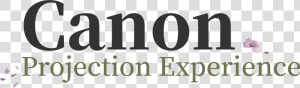 Canon Projection Floor Logo   Data Expert  HD Png Download
