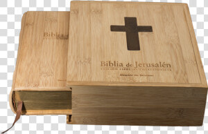Biblia De Jerusalén Edición Especial Numerada Caja   Cajas De Madera Para Biblias  HD Png Download