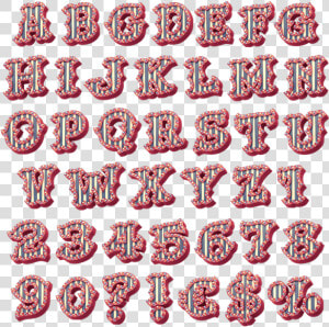 3d Bright Carnival Typeface  HD Png Download