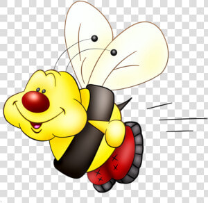 Honey Bee Cartoon  Cartoon Bee  Honey Bee Hives  Honey   Bee  39 s Café Mirabels Et Blacons  HD Png Download