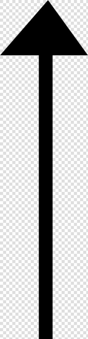 Simple Arrow Png   Long Arrow Pointing Up  Transparent Png