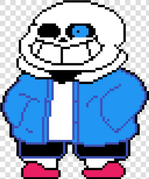 Undertale Sans Colored Sprite  Hd Png Download   Png   Sans Sprite Transparent  Png Download