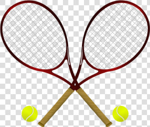 Guy Clipart Tennis   Tennis Rackets And Ball Clipart Transparent Background  HD Png Download