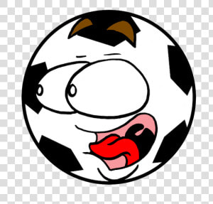 Transparent Soccer Ball Emoji Png   Emoji Sticker Football  Png Download