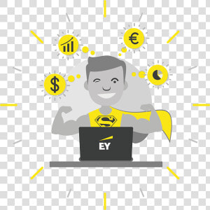 Easily Create Financial Projections Helping You Anticipate   Cartoon  HD Png Download
