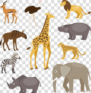 Savannah Animals  HD Png Download