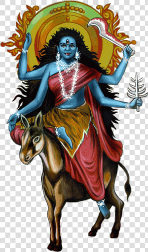Navratri Day 7 Goddess  HD Png Download