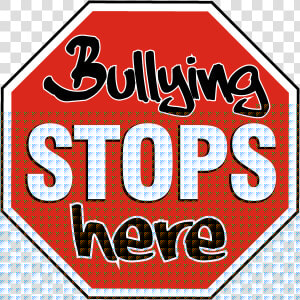 Royalty Free Conflict Clipart Relational Bullying   Anti Bullying Stop Sign  HD Png Download