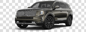 2020 Kia Telluride Dark Moss   Kia Telluride Lease Deals  HD Png Download