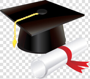 Graduation Cap And Diploma Clipart  HD Png Download