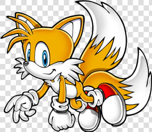 Tails The Fox   Sonic Mega Collection Tails  HD Png Download