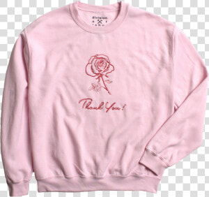 Thank You Rose Crew Neck Sweatshirt   Thank You Next Sweater  HD Png Download