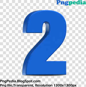 Thumb Image   Number 2 3d Png  Transparent Png