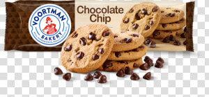 Chocolate Chip   Voortman Chocolate Chip Cookies  HD Png Download