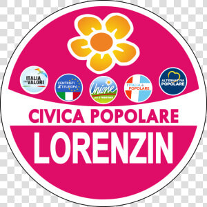 Civica Popolare Logo  HD Png Download