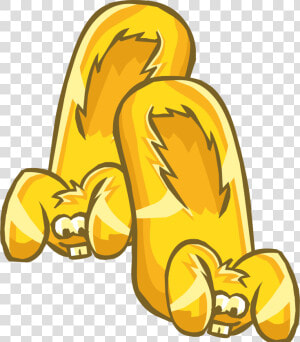 Gold Slippers Cliparts   Gold Items Club Penguin  HD Png Download