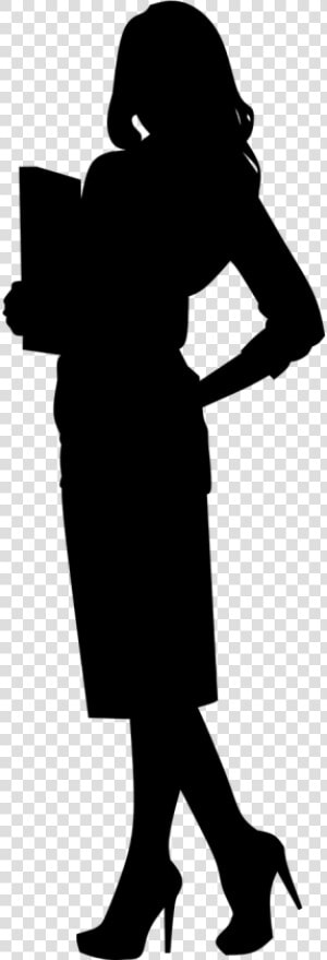 Career  Business  Woman  Silhouette  Office  Worker    Business Woman Silhouette Png  Transparent Png