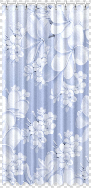 Delicate Floral Pattern blue Window Curtain   Window Valance  HD Png Download