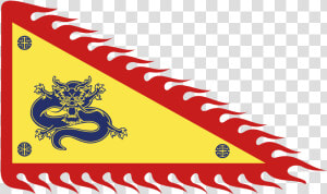 Transparent Chinese Flag Png   Middle Ages China Flag  Png Download