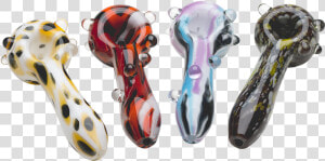 Empire Glass Psychedelic Glass Spoons   Insect  HD Png Download