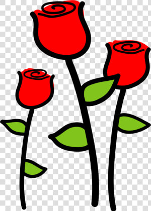 Rose Flowers Clip Arts   Big Rose Flowers Clip Art  HD Png Download