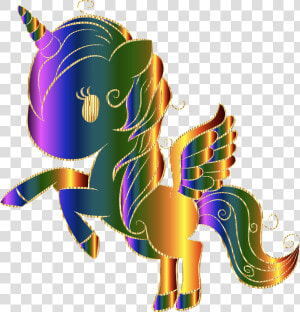 Transparent Gold Unicorn Png   Design Unicorn Siluet  Png Download