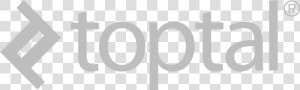 Toptal Logo   Cross  HD Png Download