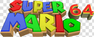 Super Mario 64 N64 Logo   Super Mario 64 Logo  HD Png Download