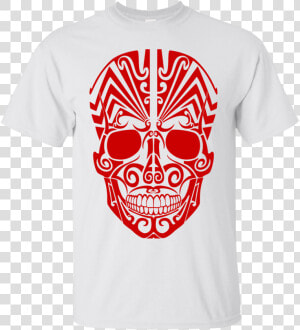 Skull Polynesian Tattoo  HD Png Download