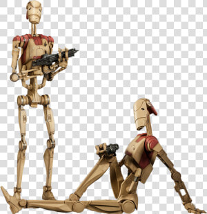 Star Wars Battle Droid Action Figure  HD Png Download