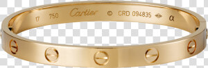 Cartier Bracelet   Cartier Gold Bracelet Women  HD Png Download
