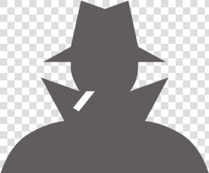 Silhouette Of A Criminal  HD Png Download