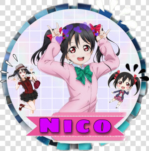  nico  icon Nico Yazawa   Love Live School Idol Project Nico  HD Png Download