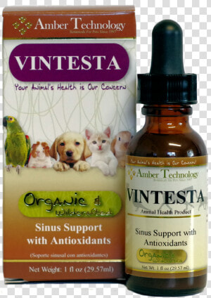 Vintesta Pet S Cough  amp  Cold Natural Organic Formula   Dog  HD Png Download