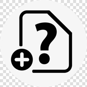Add New Questions   Transparent Question Icon Png  Png Download
