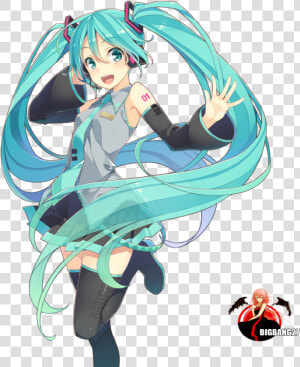 Miku Hatsune Png Transparent Image   Anime Hatsune Miku  Png Download