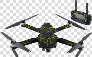 Dji Mavic Pro Skin Black  HD Png Download