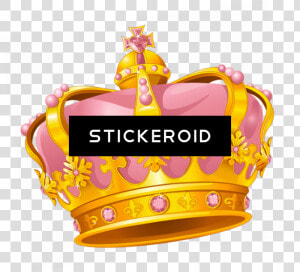 Queen Princess Crown Clipart   Png Download   Queen Pink Cartoon Crown  Transparent Png