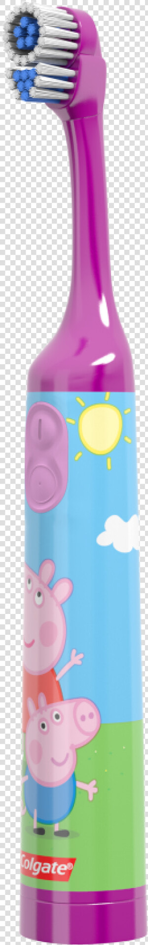 Electric Peppa Pig Toothbrush  HD Png Download