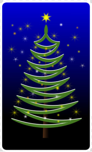 Stylized Christmas Tree   Albero Natale Stilizzato Vettoriale Png  Transparent Png