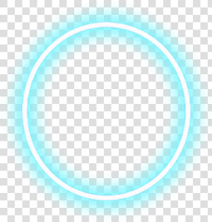  blue  circle  neon   Circle  HD Png Download